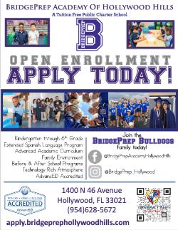 Apply Today- Kindergarten through 6th Grade